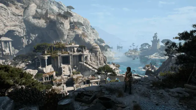 Isla del Minotauro — imagen oficial del juego Resonance